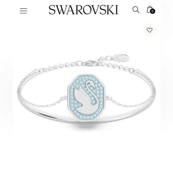Swarovski Swan Bangle - Picture 3 of 3